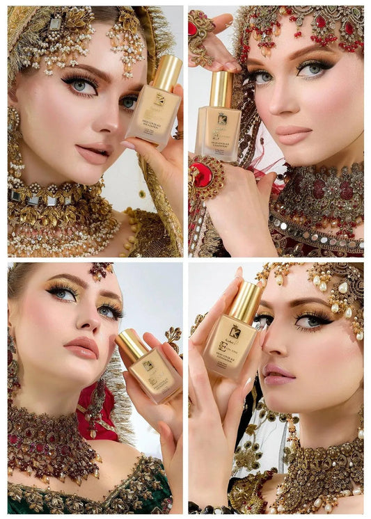 Kashee's Deal Foundation+Compact Powder For All Skin Type