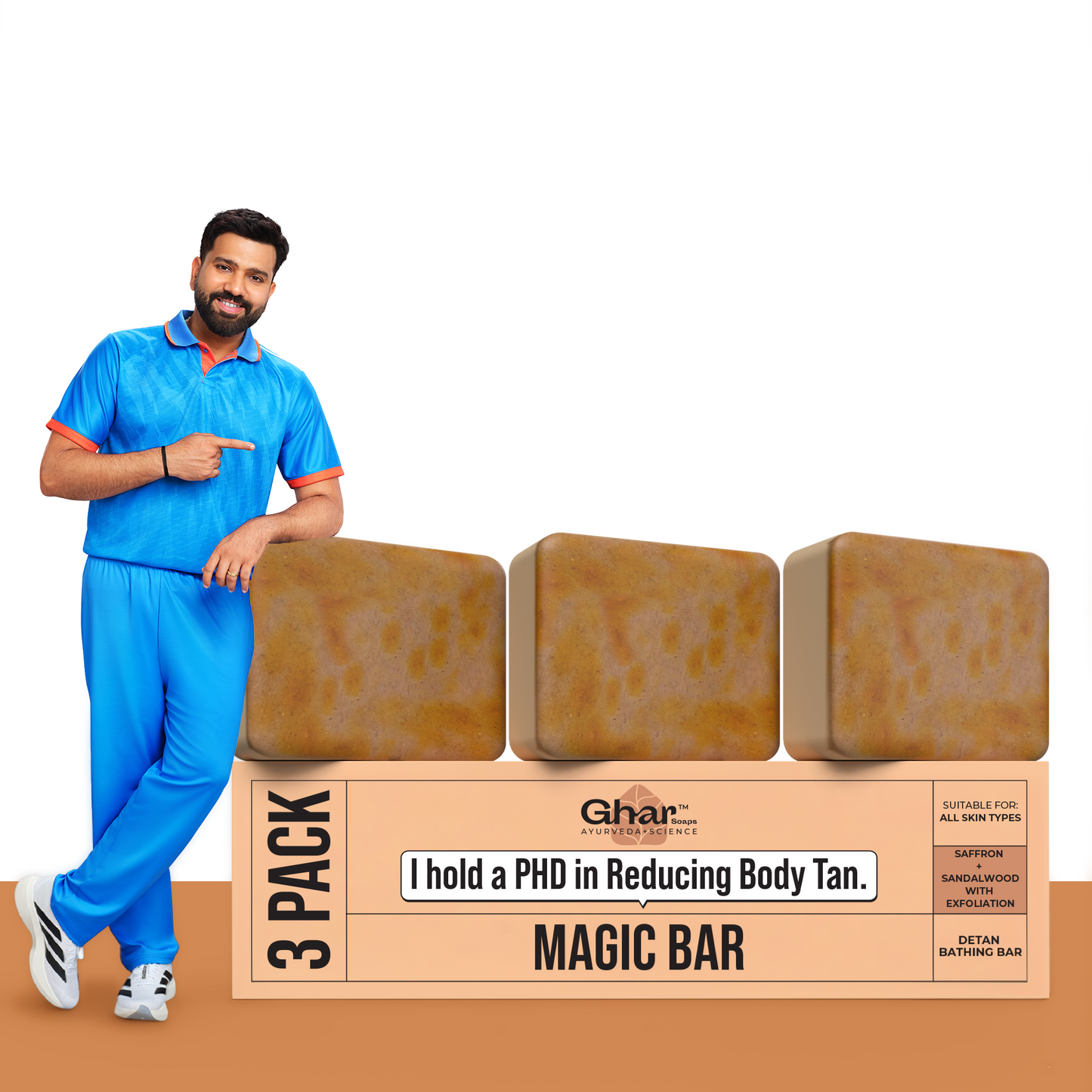 Magic Soap (Sandal Wood and Saffron Soap)