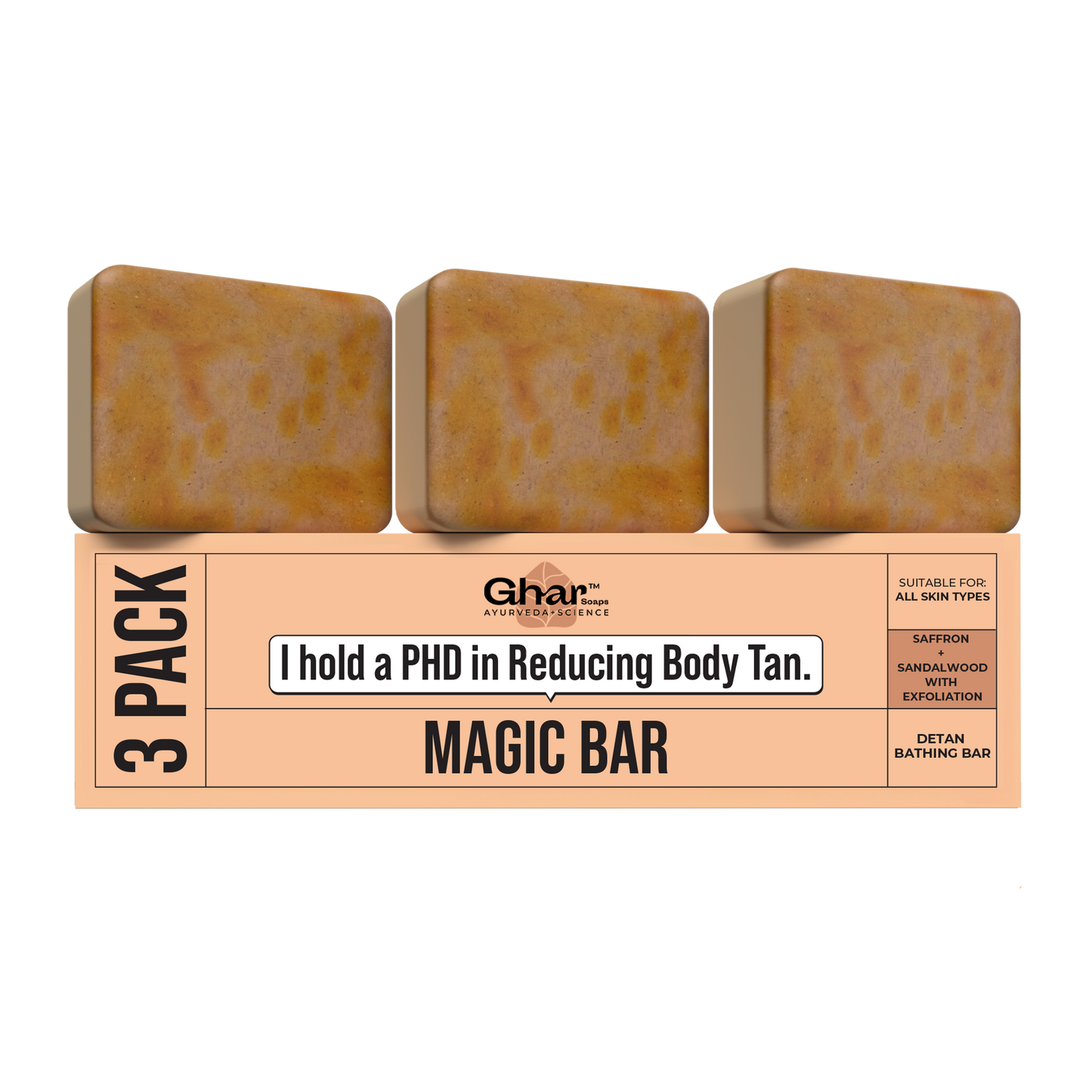 Magic Soap (Sandal Wood and Saffron Soap)