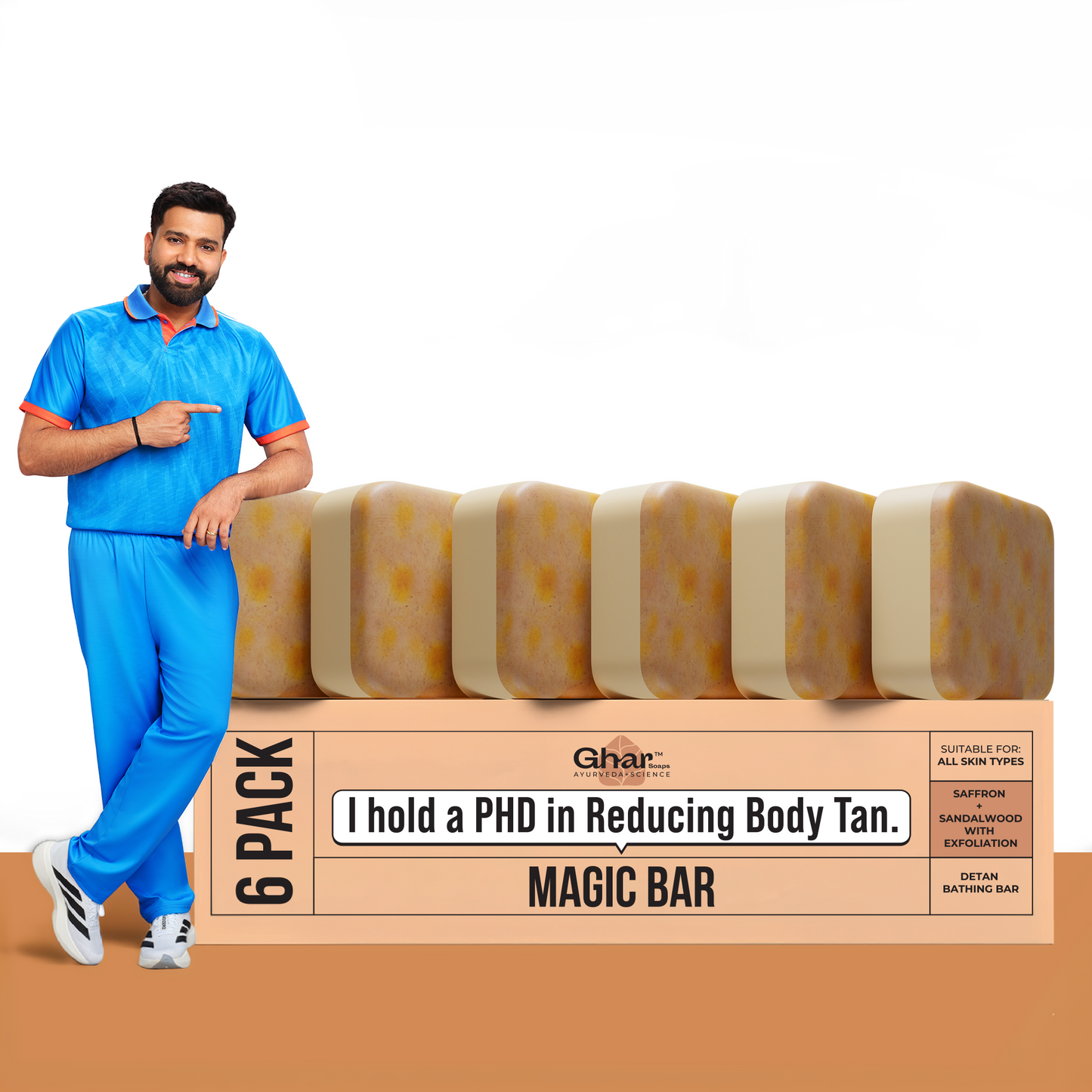 Magic Soap (Sandal Wood and Saffron Soap)