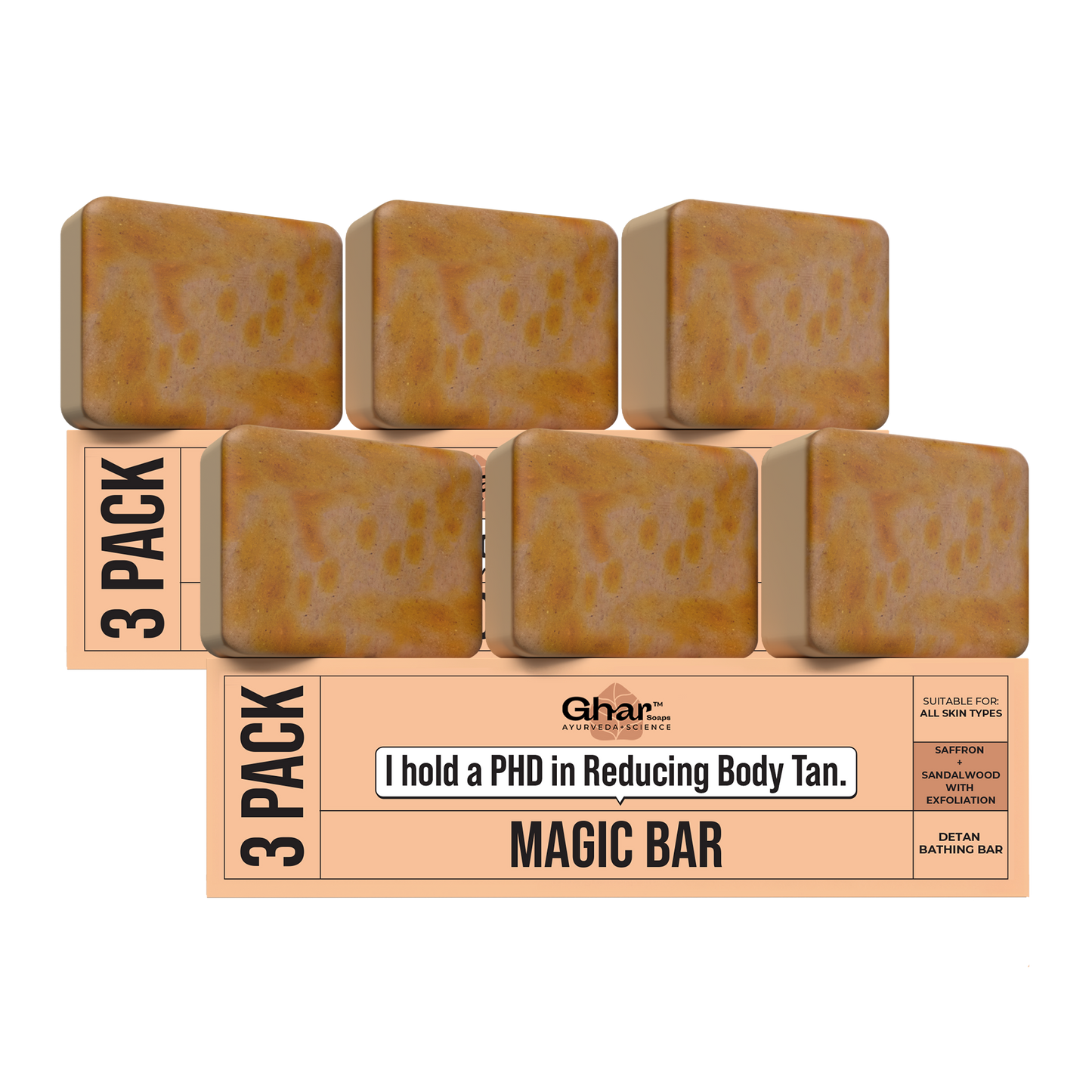 Magic Soap (Sandal Wood and Saffron Soap)