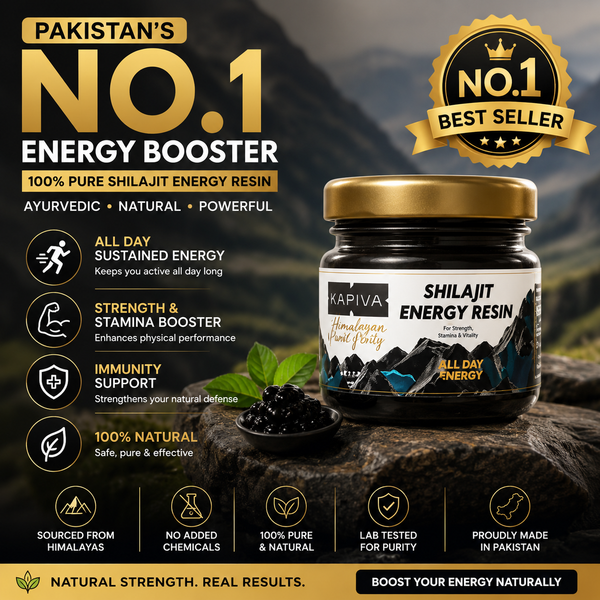 Shilajit Energy Resin