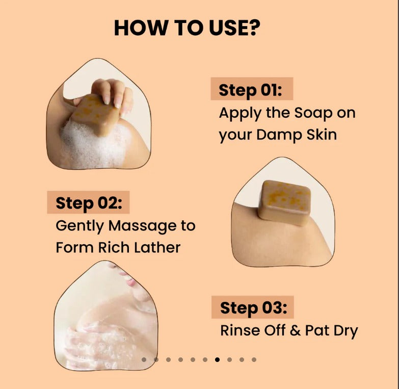 (Sandal Wood and Saffron Soap)